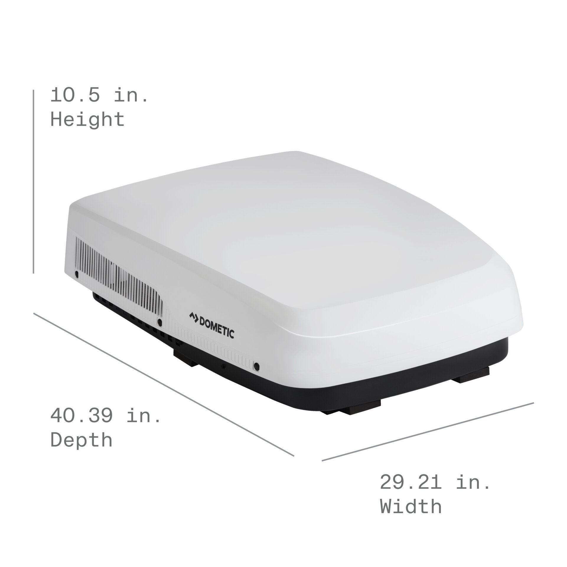 Dometic FreshJet 5 Series Mechanical 13.5K BTU Low-Profile Air Conditioner - White