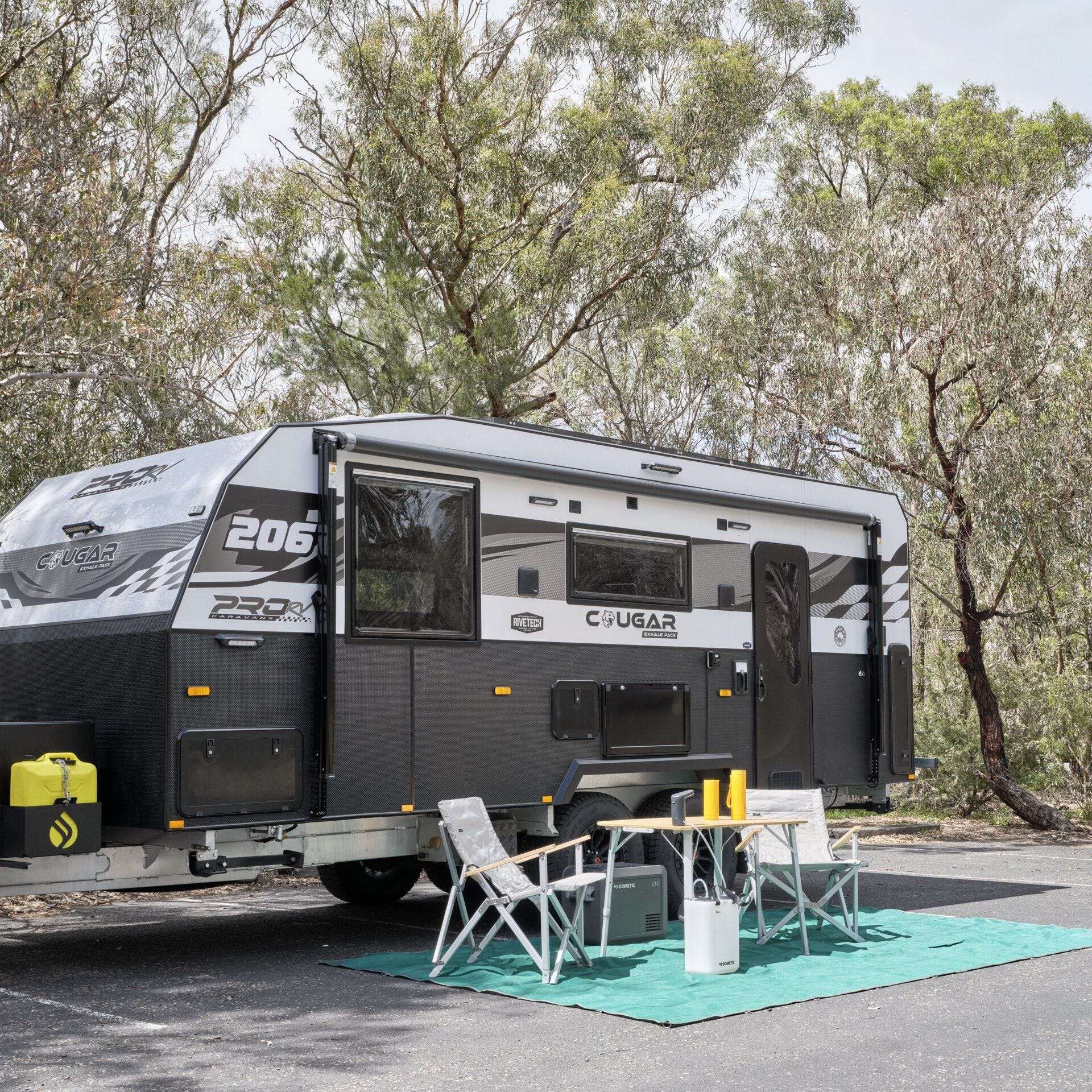 Dometic 9700 Power Awning 13' BK