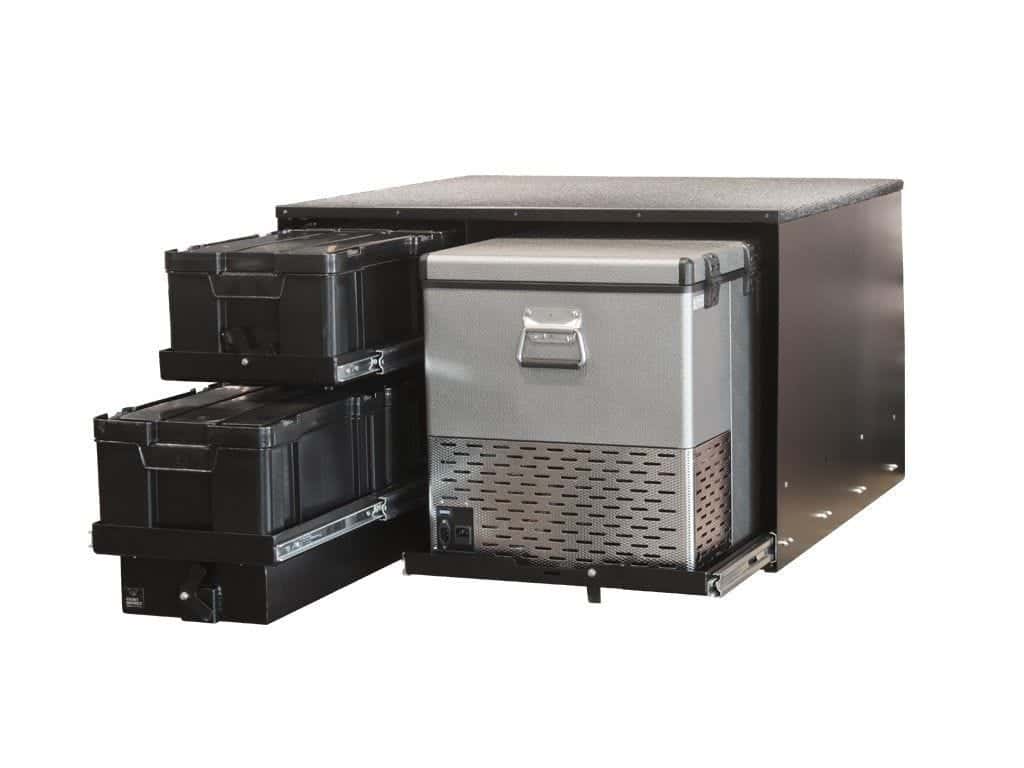 4 Cub Box Drawer and Fridge Slide Combo - by Front Runner