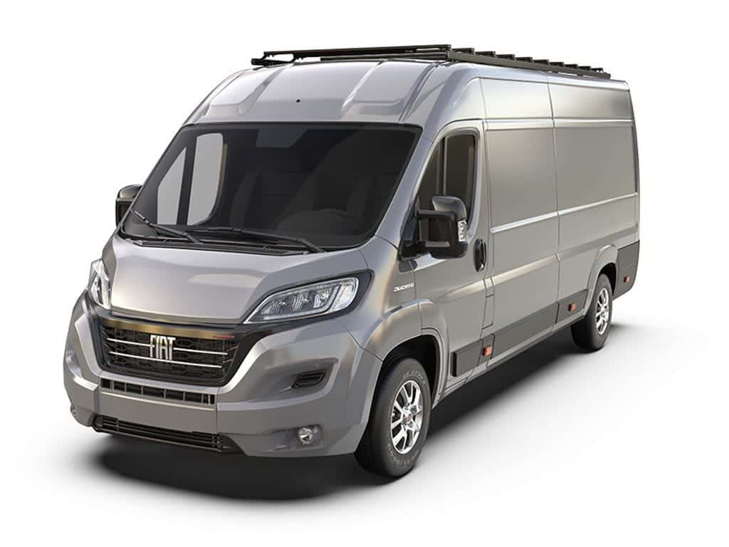 Fiat Ducato (L4H2/159" WB/High Roof) (2014-Current) Slimpro Roof Rack Kit - door Front Runner
