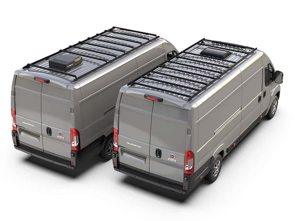 Fiat Ducato (L4H2/159" WB/High Roof) (2014-Current) Slimpro Roof Rack Kit - door Front Runner