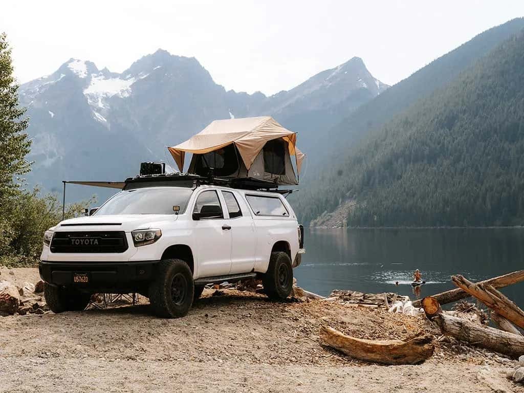 Front Runner Series Toyota Tundra Crew Max (2007-2021) Slimline II Roof Rack Kit / Low Profile