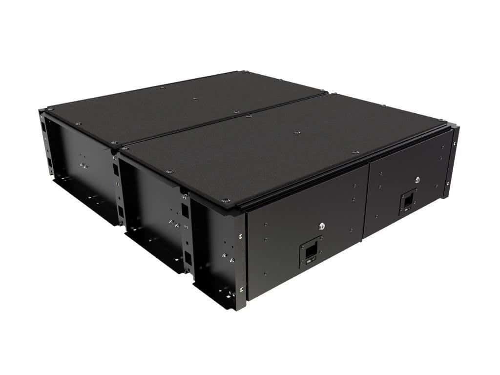 Front Runner Series Drawer - Single Height / Double Width / 1230mm Long for Double Cab Bakkie/Pick-Up