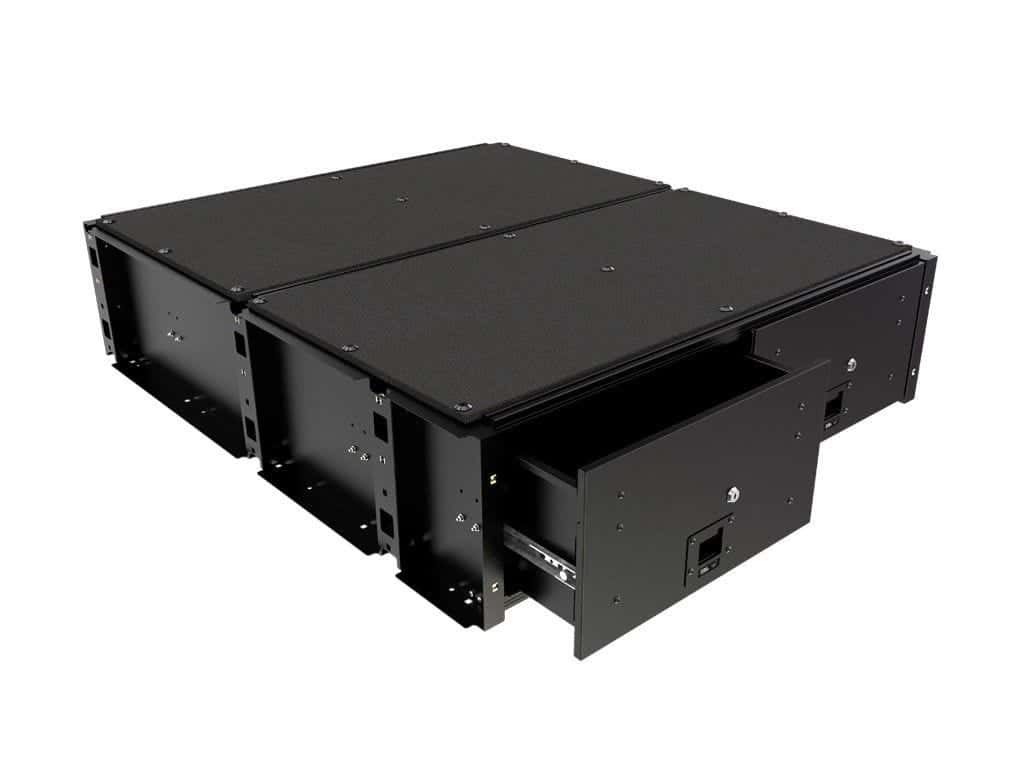 Front Runner Series Drawer - Single Height / Double Width / 1230mm Long for Double Cab Bakkie/Pick-Up