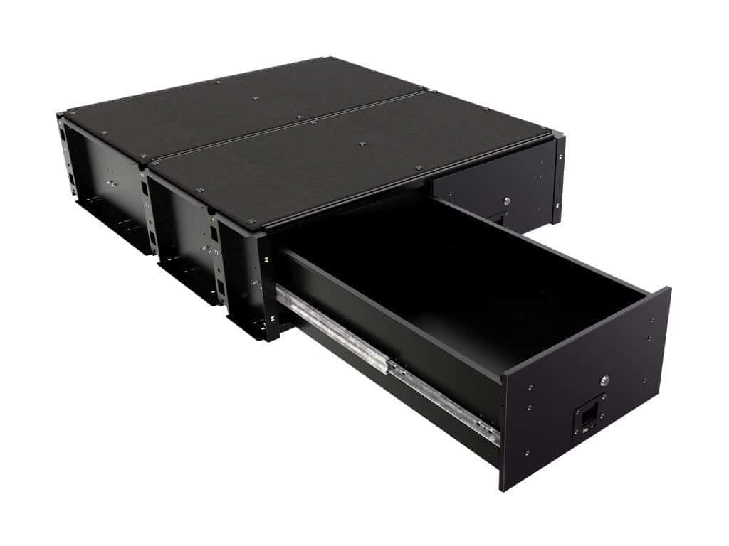 Front Runner Series Drawer - Single Height / Double Width / 1230mm Long for Double Cab Bakkie/Pick-Up