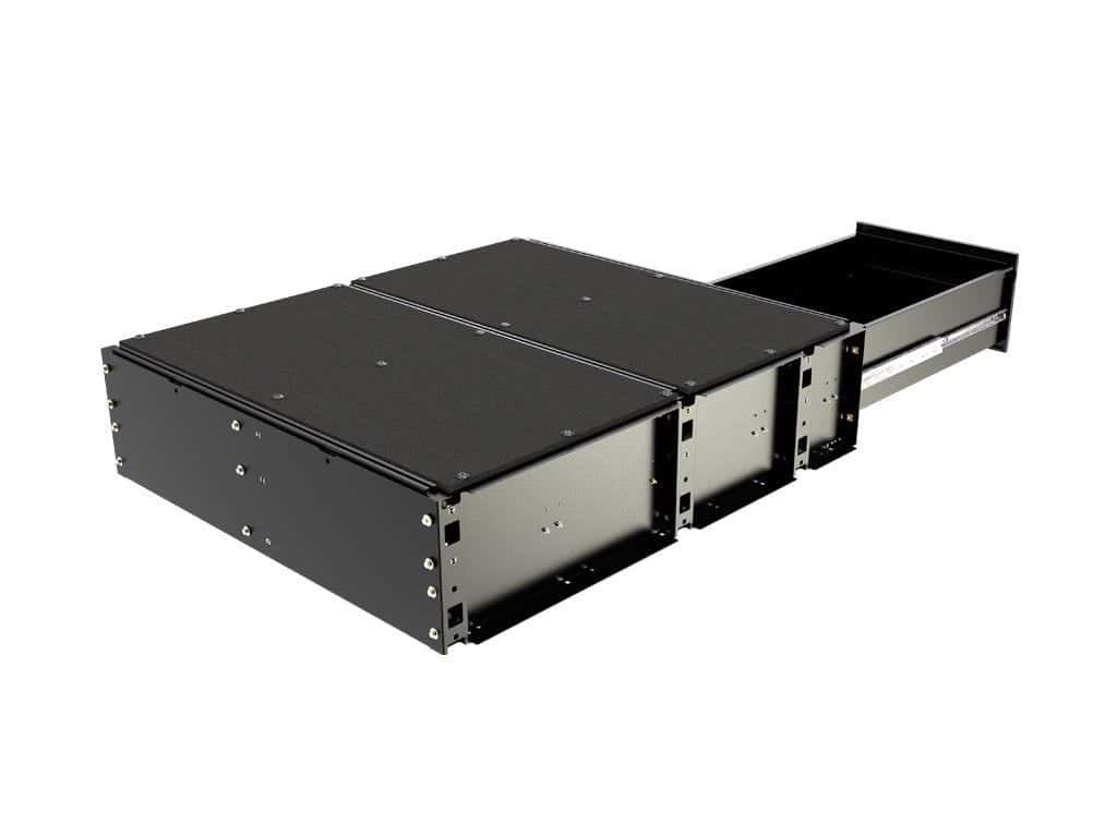 Front Runner Series Drawer - Single Height / Double Width / 1230mm Long for Double Cab Bakkie/Pick-Up