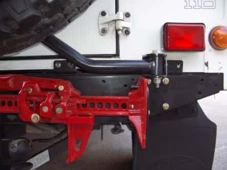 Front Runner Series Rear Bumper Bracket For Hi-Lift Jack 1.2m / Land Rover Defender