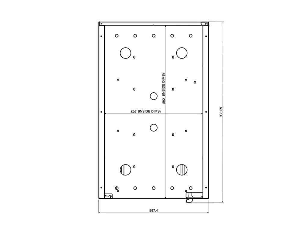 Dometic Cargo Slide/Fridge Slide 75L