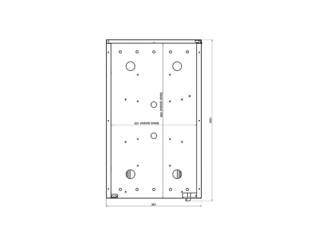 Dometic Cargo Slide/Fridge Slide 95L to 100L