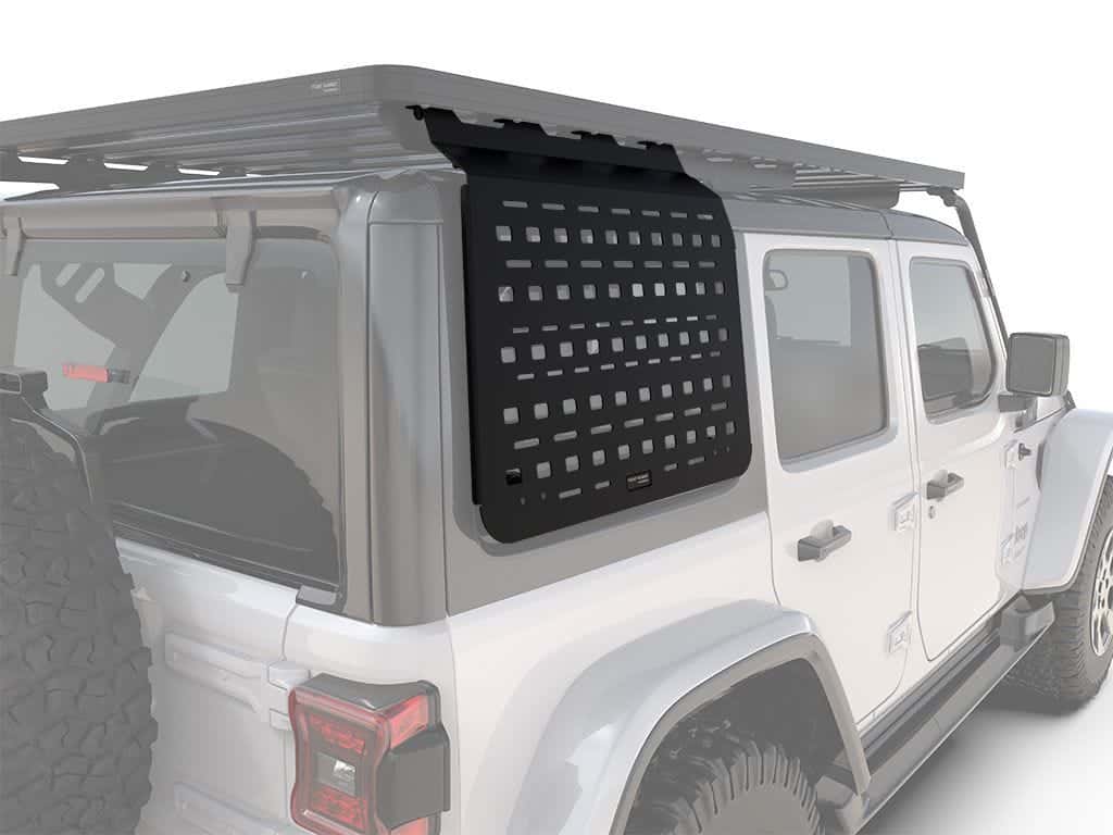 Front Runner Series Jeep Wrangler JLU 4 Door Exterior Rear Window Molle Panel Kit / RHS 
