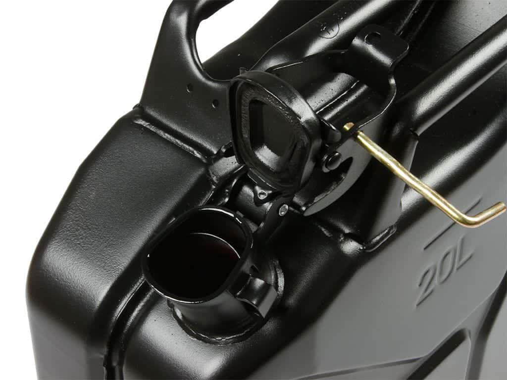 Front Runner Series 20l Fuel Jerry Can - Black Steel Finish