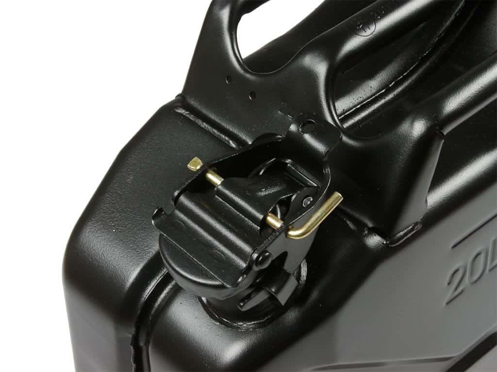 Front Runner Series 20l Fuel Jerry Can - Black Steel Finish