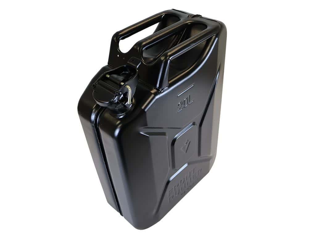 Front Runner Series Jerricane à carburant 20l - Finition acier noir