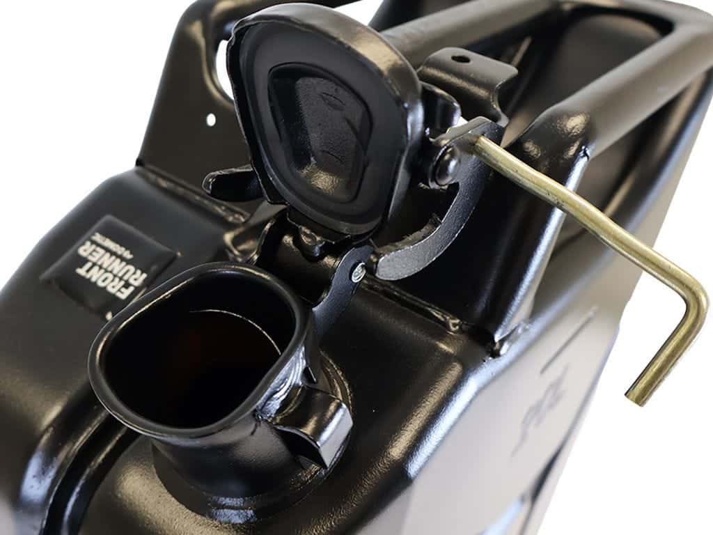 Front Runner Series 20l Fuel Jerry Can - Black Steel Finish