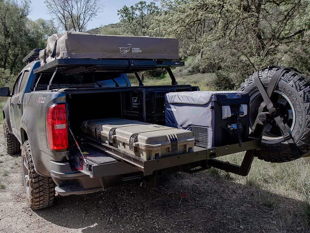 Front Runner Series Chevy Colorado Roll Top 5.1' (2015-Current) Slimline II Load Bed Rack Kit