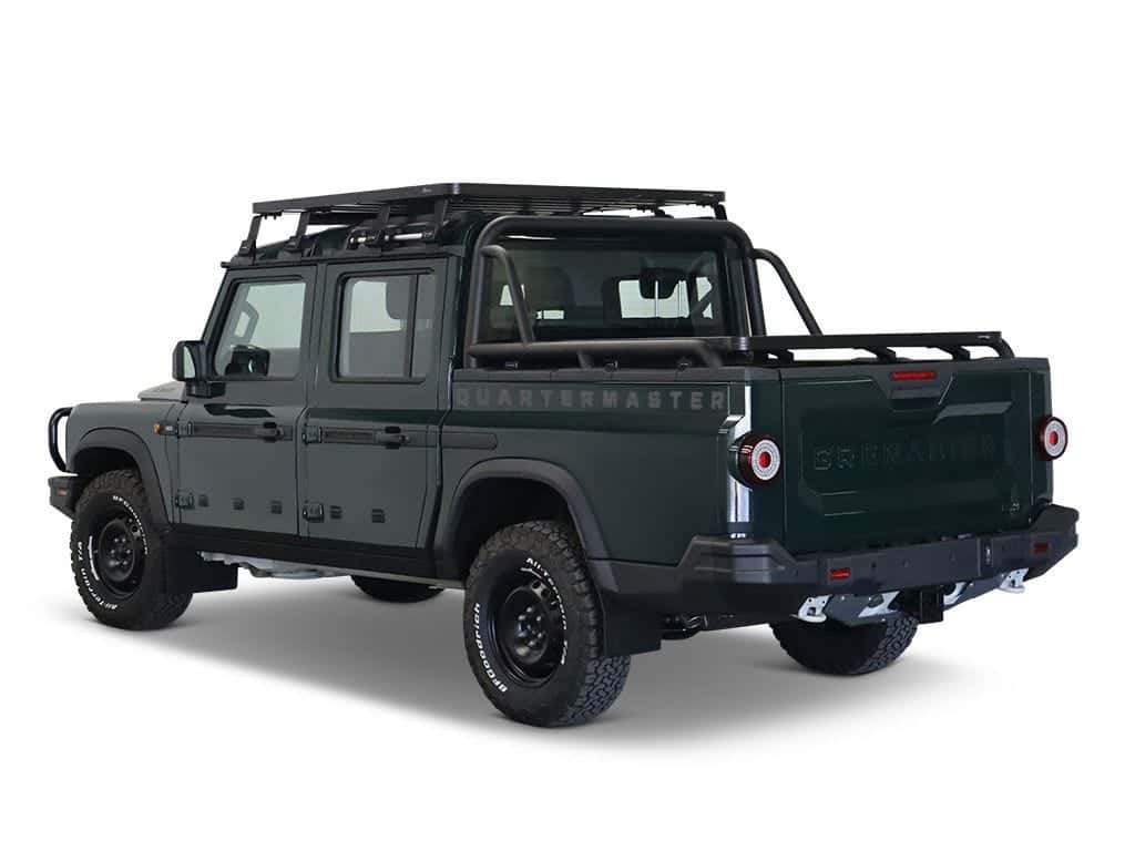 Front Runner Series Ineos Grenadier Quartermaster (2023-Current) Roller Tonneau Cover Slimline II Load Bed Rack Kit