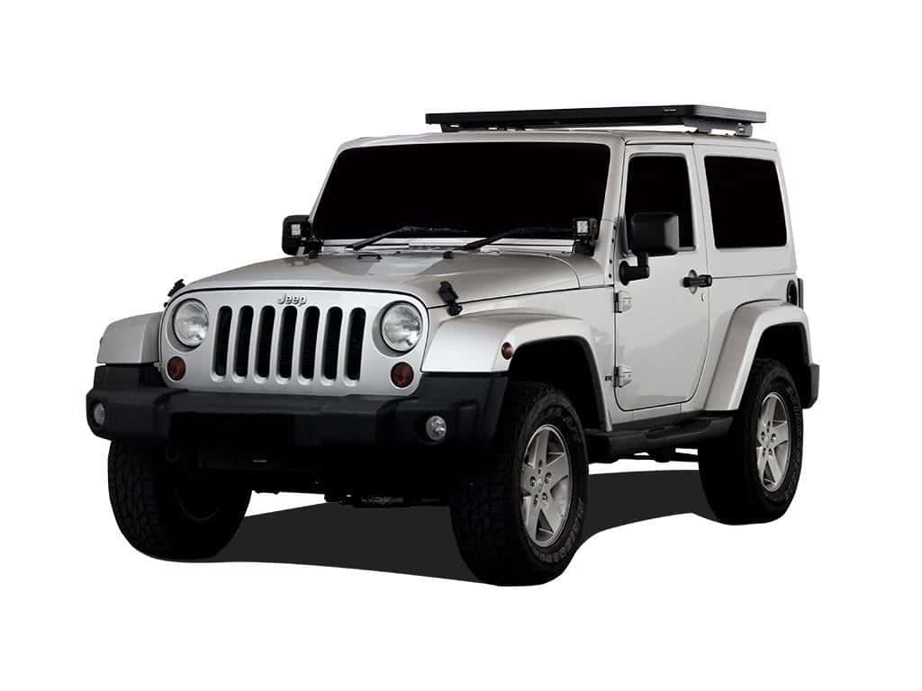 Front Runner Series Jeep Wrangler JK 2 Door (2007-2018) Extreme Slimline II 1/2 Roof Rack Kit