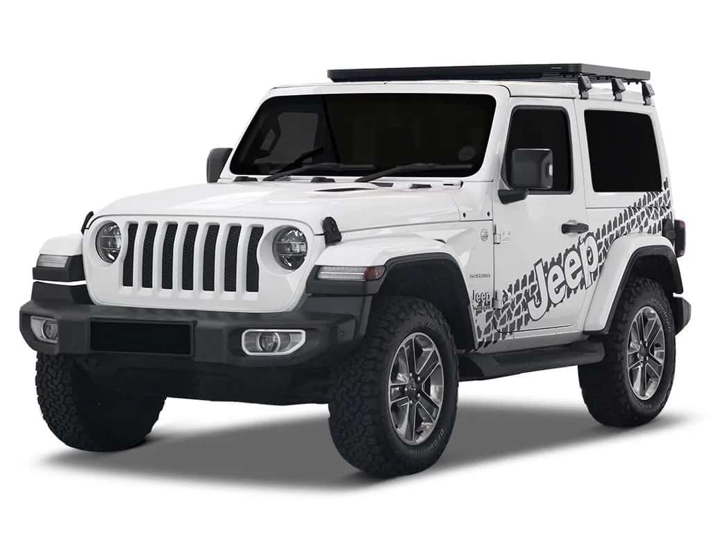 Front Runner Series Jeep Wrangler JL 2 Door (2018-Current) Slimline II 1/2 Roof Rack Kit