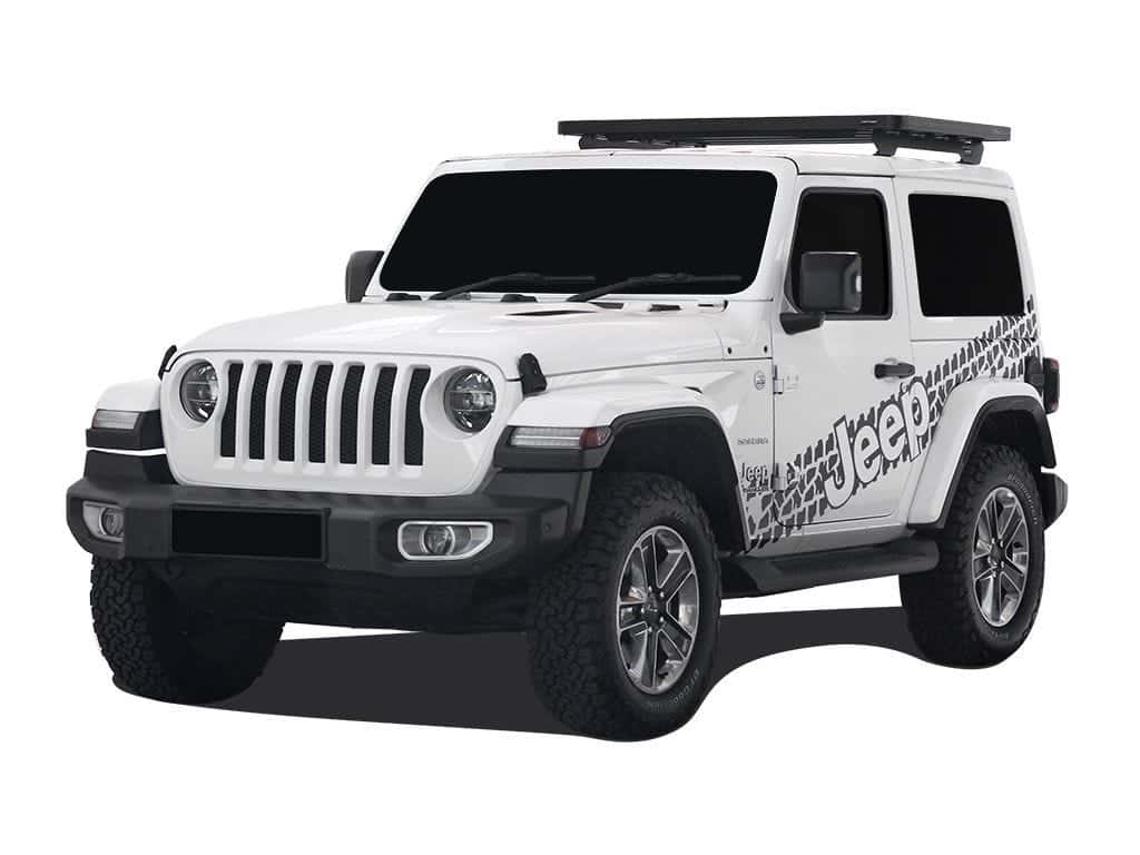 Front Runner Series Jeep Wrangler JL 2 Door (2018-Current) Extreme Slimline II 1/2 Roof Rack Kit
