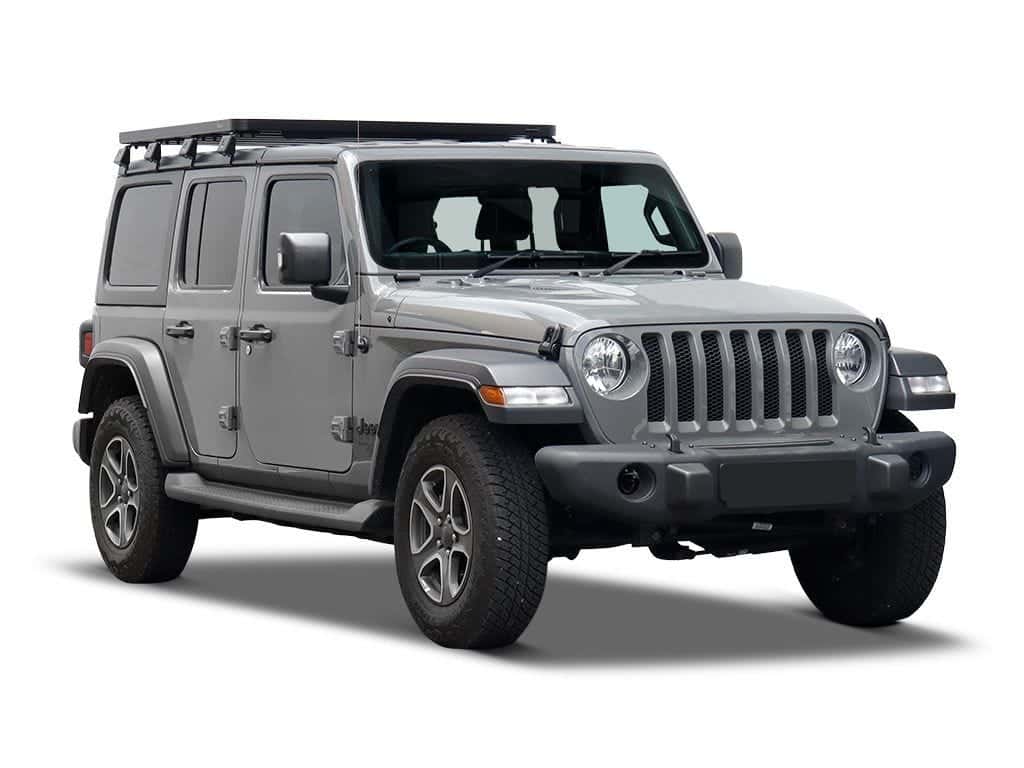 Front Runner Series Jeep Wrangler JL 4 Door (2018-Current) Slimline II 1/2 Roof Rack Kit