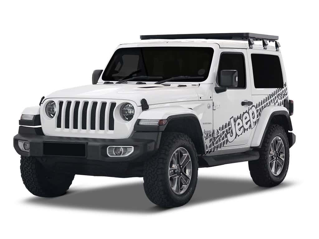Front Runner Series Jeep Wrangler JL 2 Door (2018-Current) Slimline II 1/2 Roof Rack Kit / Tall