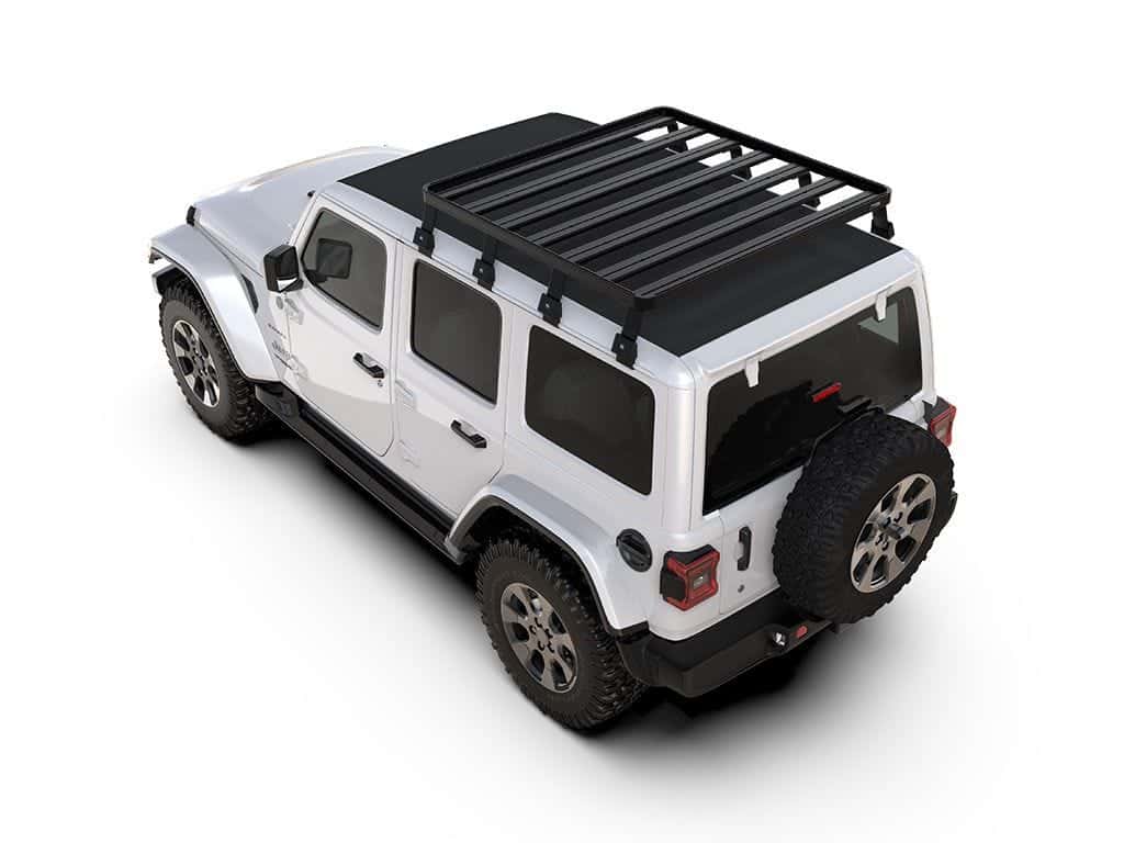 Front Runner Series Jeep Wrangler JL 4 Door Sky One-Touch Extreme Slimline II Roof Rack Kit 