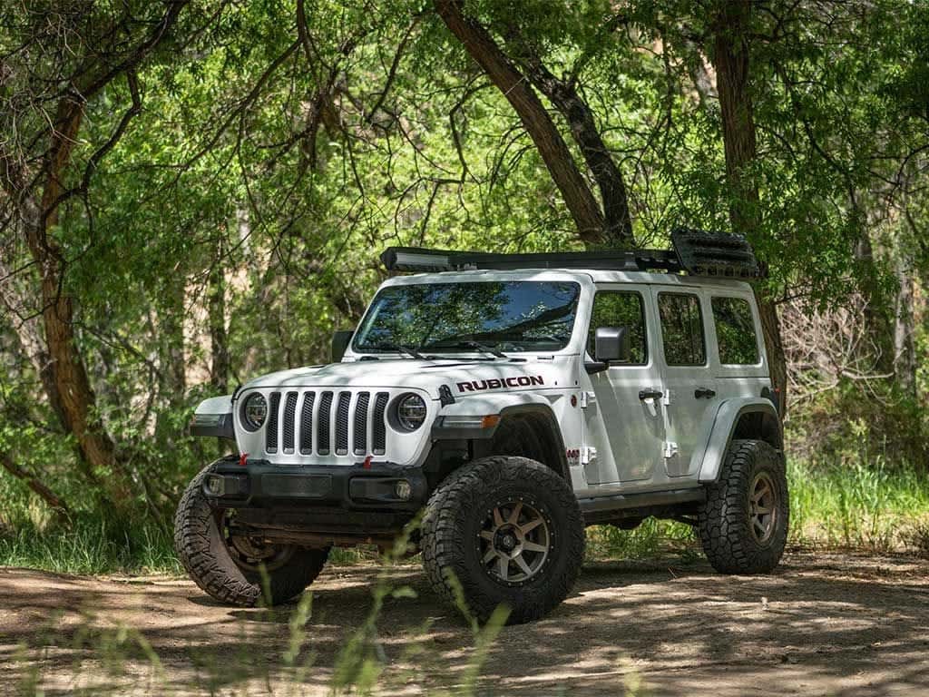 Front Runner Series Jeep Wrangler JLU (2018-Current) 3/4 Slimline II Roof Rack Kit