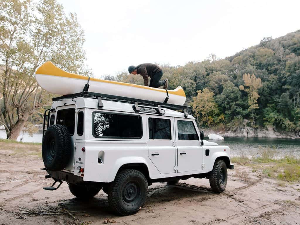 Front Runner Series Land Rover Defender 110 (1983-2016) Slimline II Roof Rack Kit / Tall