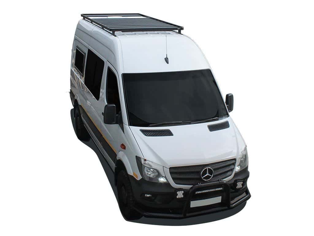 Front Runner Series Mercedes-Benz Sprinter 144"/170" / L2/L3 / MWB/LWB Wheelbase w/OEM Tracks (2006-Current) Slimline II Roof Rack Kit / Tall