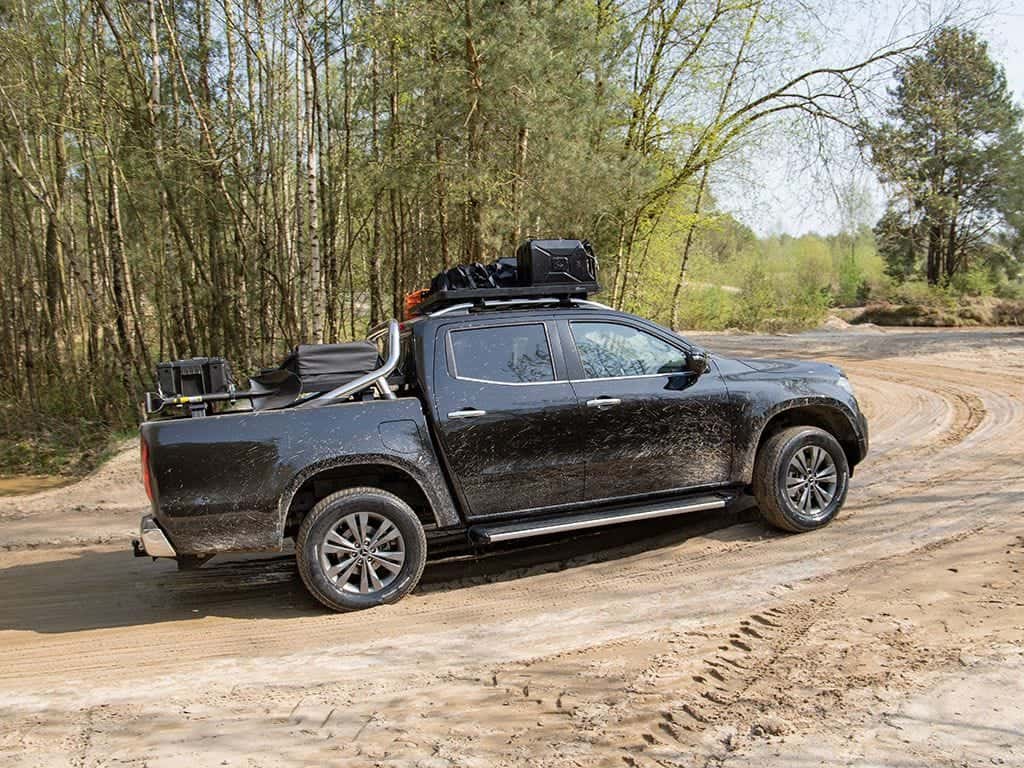 Front Runner Series Mercedes-Benz X-Class w/MB Style Bars (2017-Current) Slimline II Load Bed Rack Kit