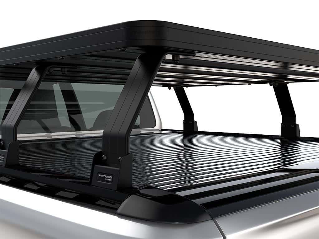 Front Runner Series Pickup Roll Top with No OEM Track Slimline II Load Bed Rack Kit / 1425(W) x 1156(L) / Tall