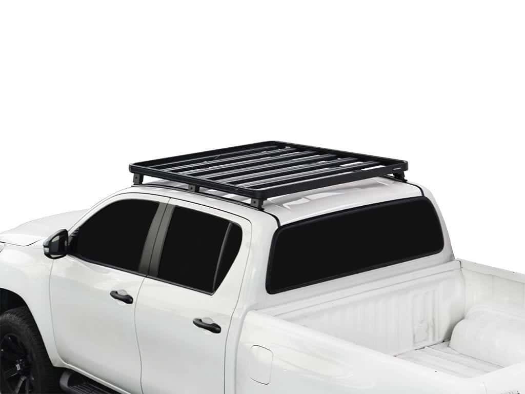 Front Runner Series Toyota Hilux Revo DC (2016-Current) Track & Feet Slimline II Roof Rack Kit