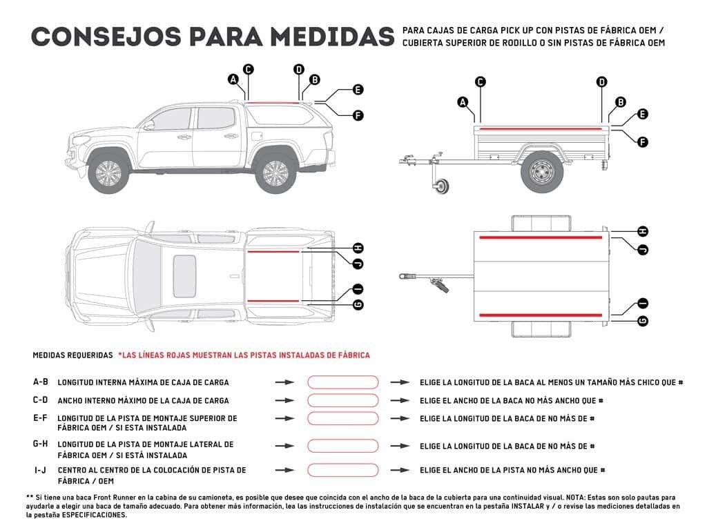 Front Runner Series Truck Canopy or Trailer with OEM Track Slimline II Rack Kit / 1165mm(W) X 1560mm(L)