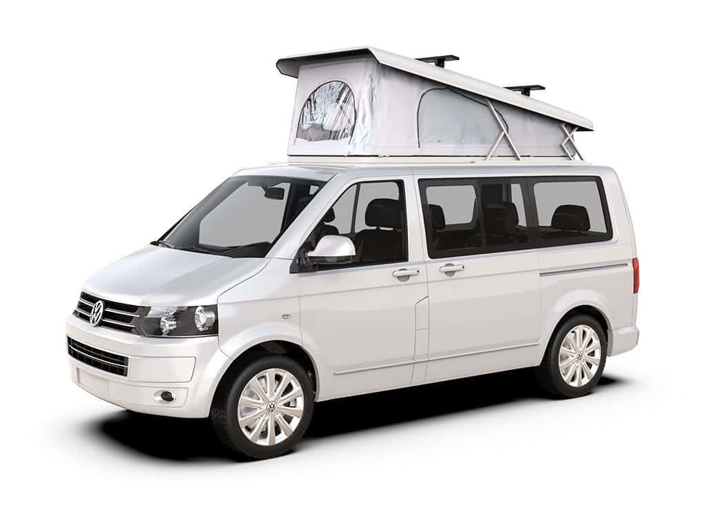 Front Runner Series Kit de barres de toit pour le Volkswagen T5/T6 Kombi (2003 - jusqu'à présent) avec toit relevable de SCA