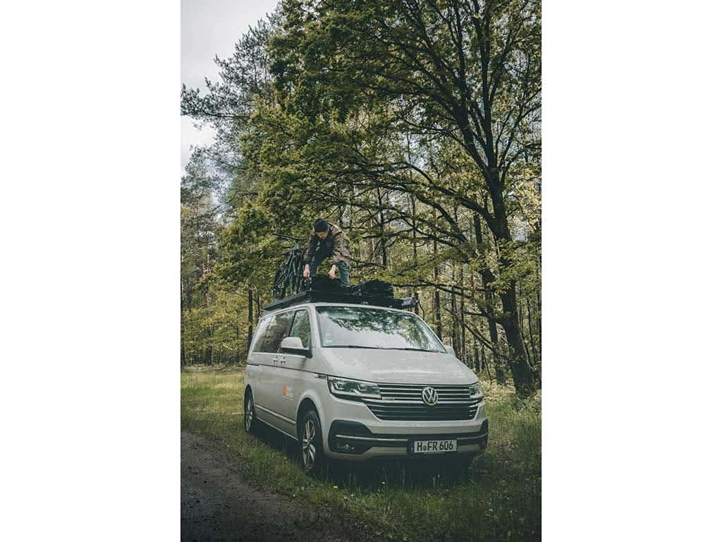 Front Runner Series Kit de galerie Slimline II pour le Volkswagen T6/T6.1 Caravelle Transporter SWB (2015 - jusqu'à présent)