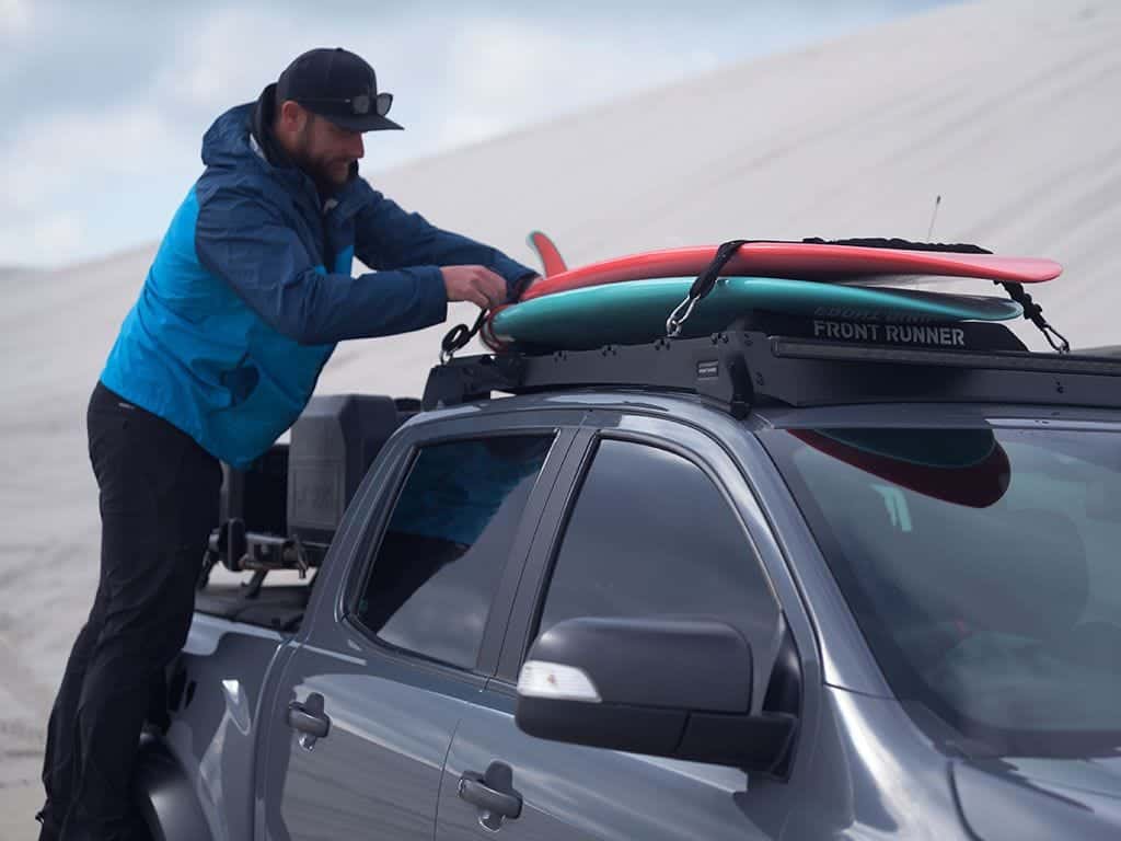 Front Runner Series Ford Ranger T6 / Wildtrak / Raptor (2012-2022) Slimsport Roof Rack Kit / Light Bar Ready