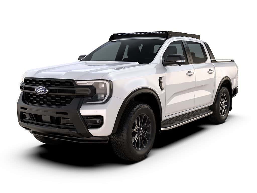 Front Runner Series Ford Ranger T6.2 Wildtrak Raptor Double Cab (2022-Current) Slimsport Roof Rack Kit / Light Bar Ready