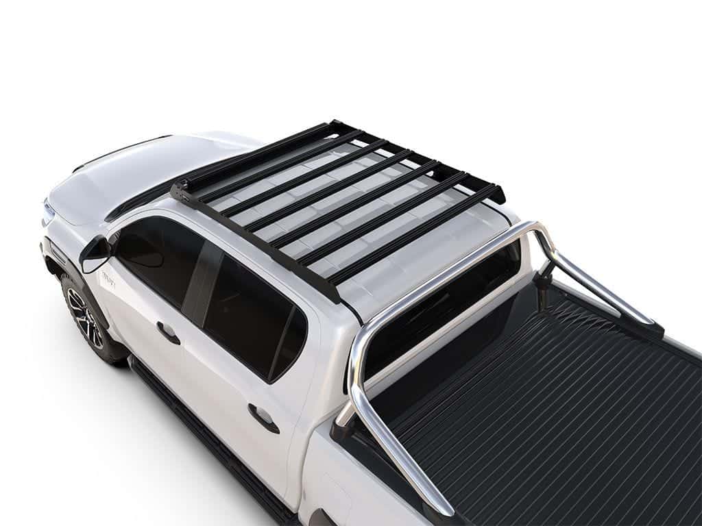 Front Runner Series Toyota Hilux Double Cab (2016-Current) Slimsport Roof Rack Kit / Light Bar Ready