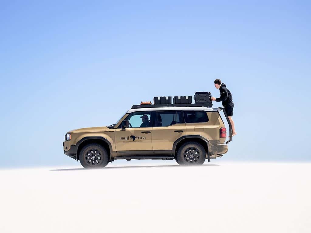 Front Runner Series Toyota Land Cruiser Prado 250 (2024-actuel) Slimsport Roof Rack Kit / Lightbar Ready