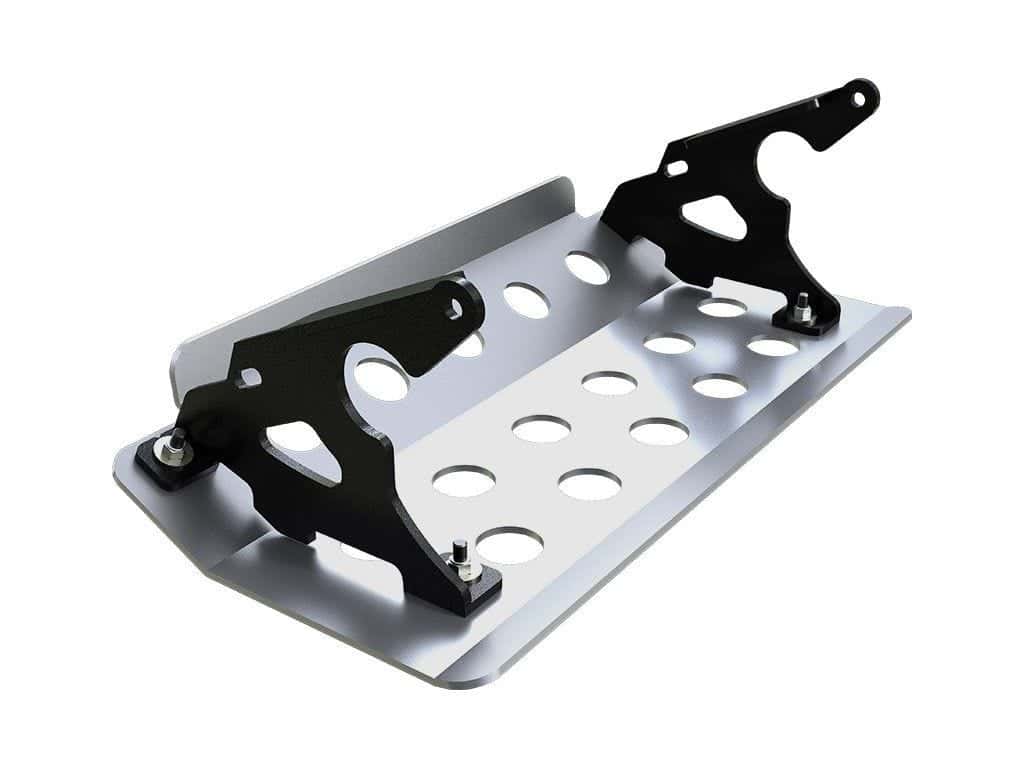 Land Rover Defender Sump Guard (6mm Aluminum) - by Front Runner