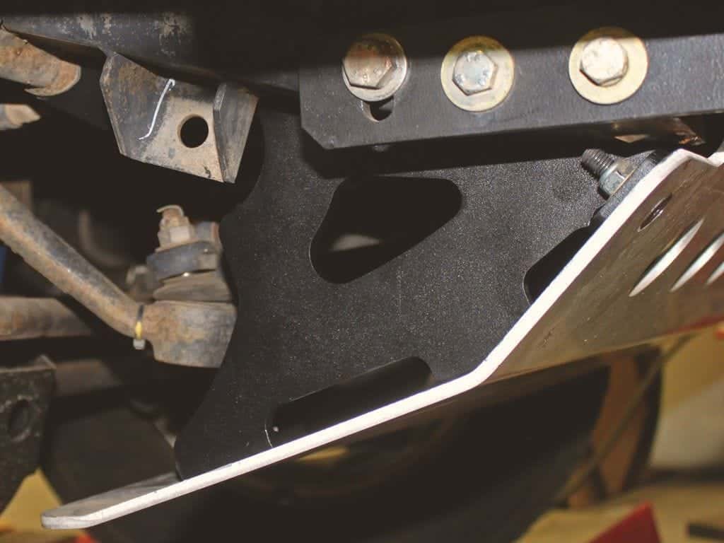 Land Rover Defender Sump Guard (6mm Aluminum) - by Front Runner