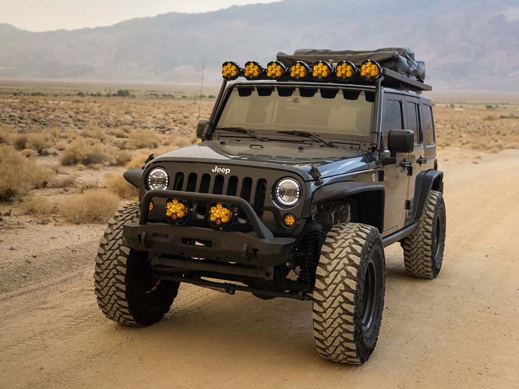 Front Runner Series Jeep Wrangler JK 4 Door (2007-2018) Extreme Slimline II Roof Rack Kit