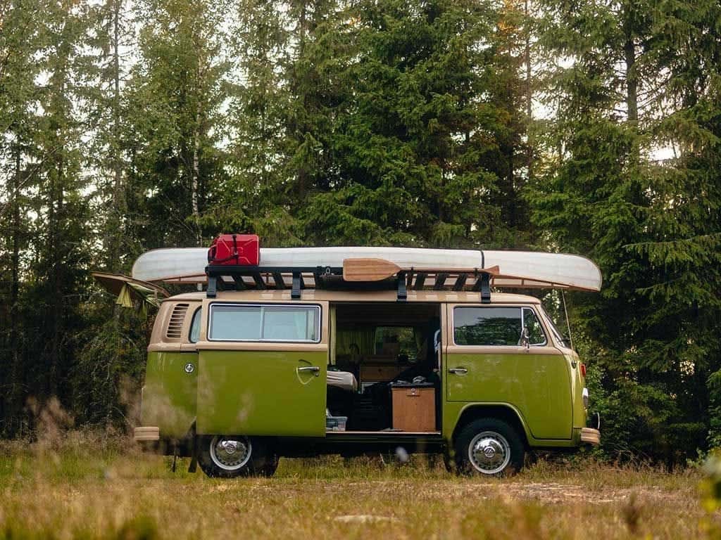 Front Runner Series Volkswagen T2 Transporter/Kombi Slimline II Roof Rack Kit / Tall