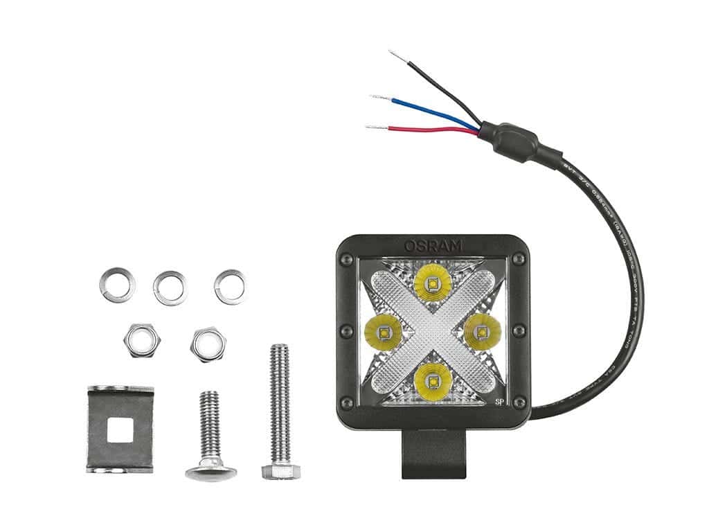 4" LED Arbeitsscheinwerfer Cube MX85-WD / 12 V / Flutlicht