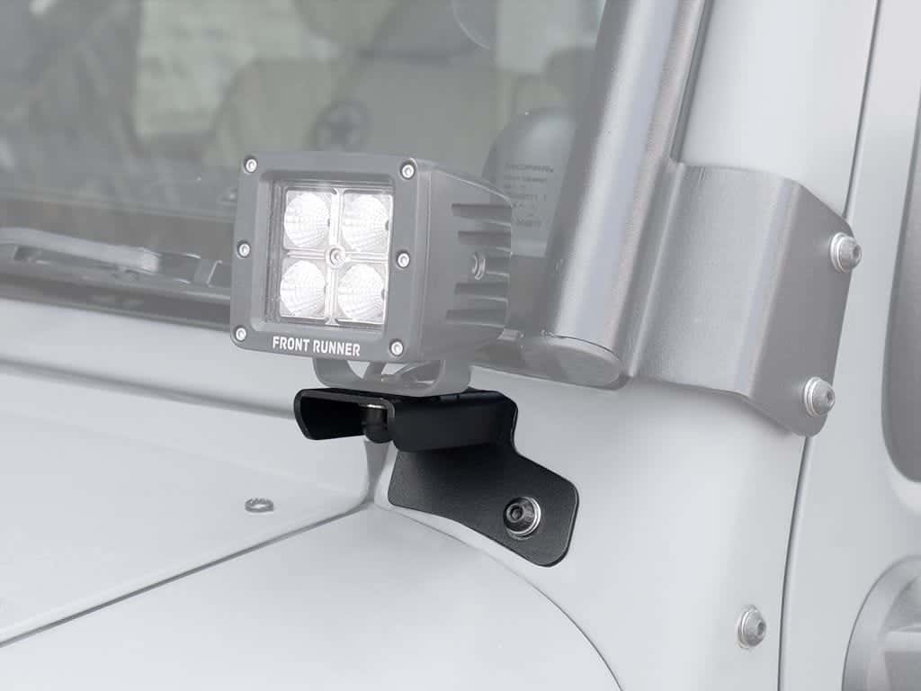 Front Runner Series Jeep Wrangler JK/JKU Windshield Spot Light Brackets