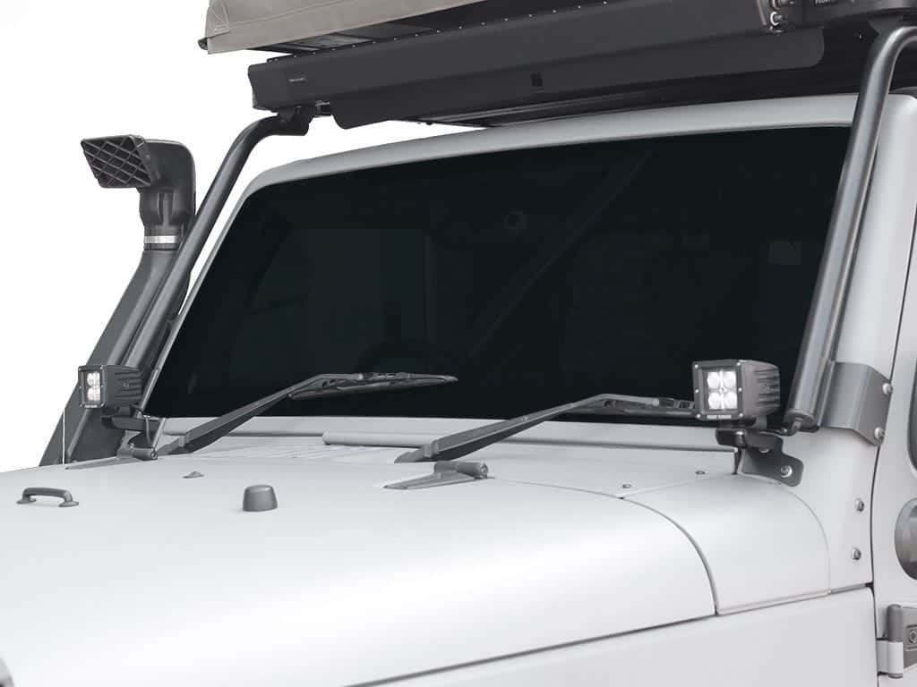Front Runner Series Jeep Wrangler JK/JKU Windshield Spot Light Brackets