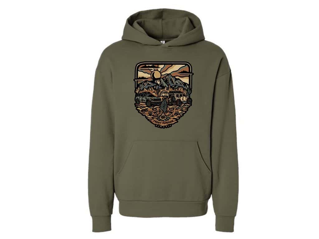 Front Runner Series Keep Searching Hoodie / Olive S
