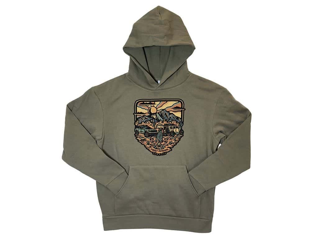 Front Runner Series Keep Searching Hoodie / Olive S