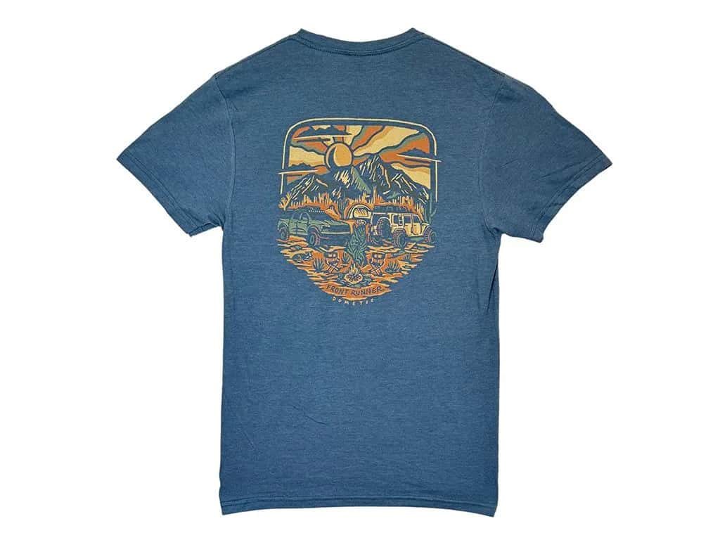 Front Runner Series Keep Searching  T-Shirts / Steel Blue S