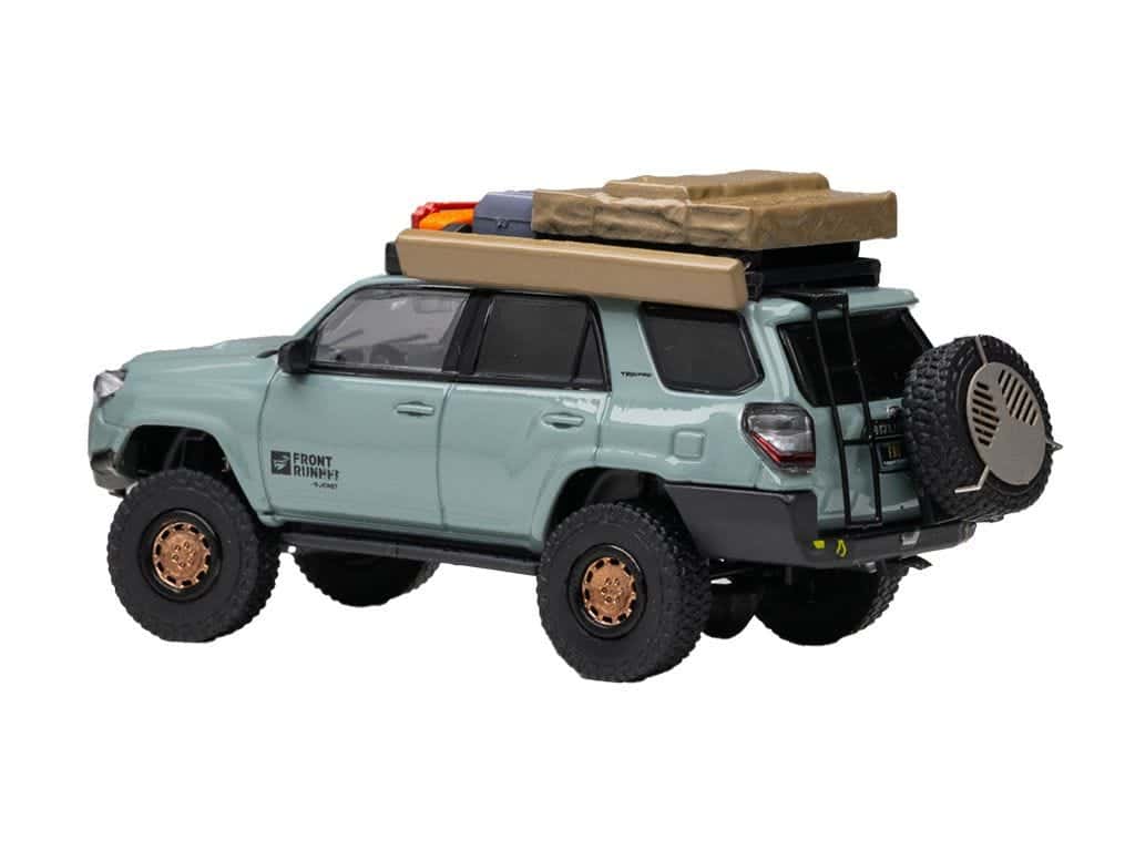 Front Runner Series Limited Edition Toyota 4Runner TRD Pro Overland Lunar Rock Diecast Model Set 